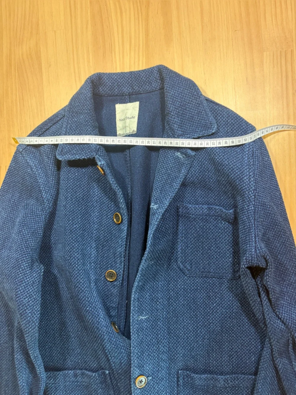 Nena & Co. Indigo Lightweight Shirt Jacket W